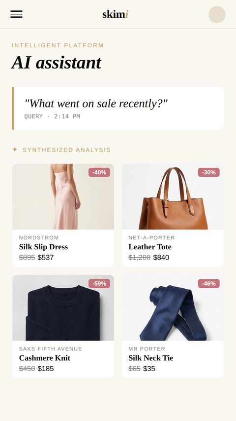AI assistant screenshot